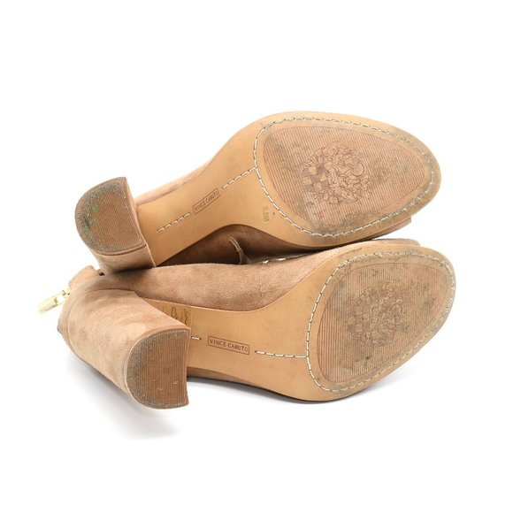 Vince Camuto Tannen Peep Toe Lace Up Pump 6.5 - Picture 7 of 7